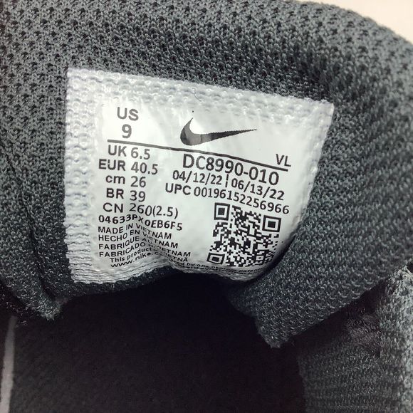 Nike HyperDiamond 4 Softball Cleats Shoes Black White Toe Drag Women's 9 - Picture 9 of 10